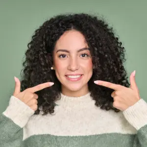 A diagram of a teeth whitening dentist in North Carolina